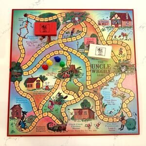 Vintage Uncle Wiggily Board Game — Parker Brothers 1970s Complete Classic